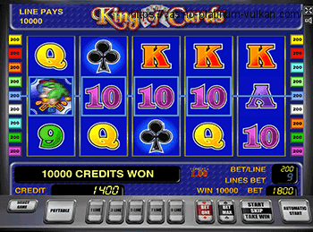Бесплатный автомат King of Cards